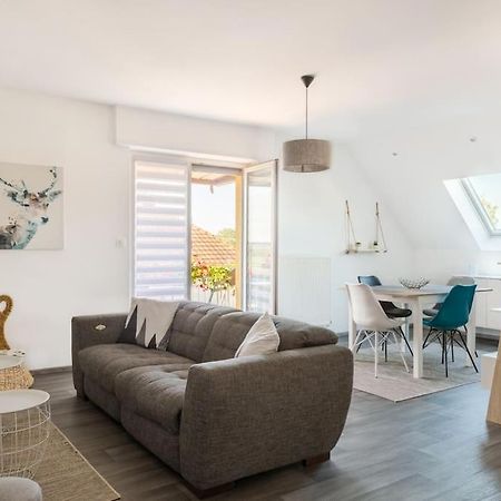 Appartement Climatise 70 M2, Proximite De Colmar Sainte-Croix-en-Plaine Екстериор снимка